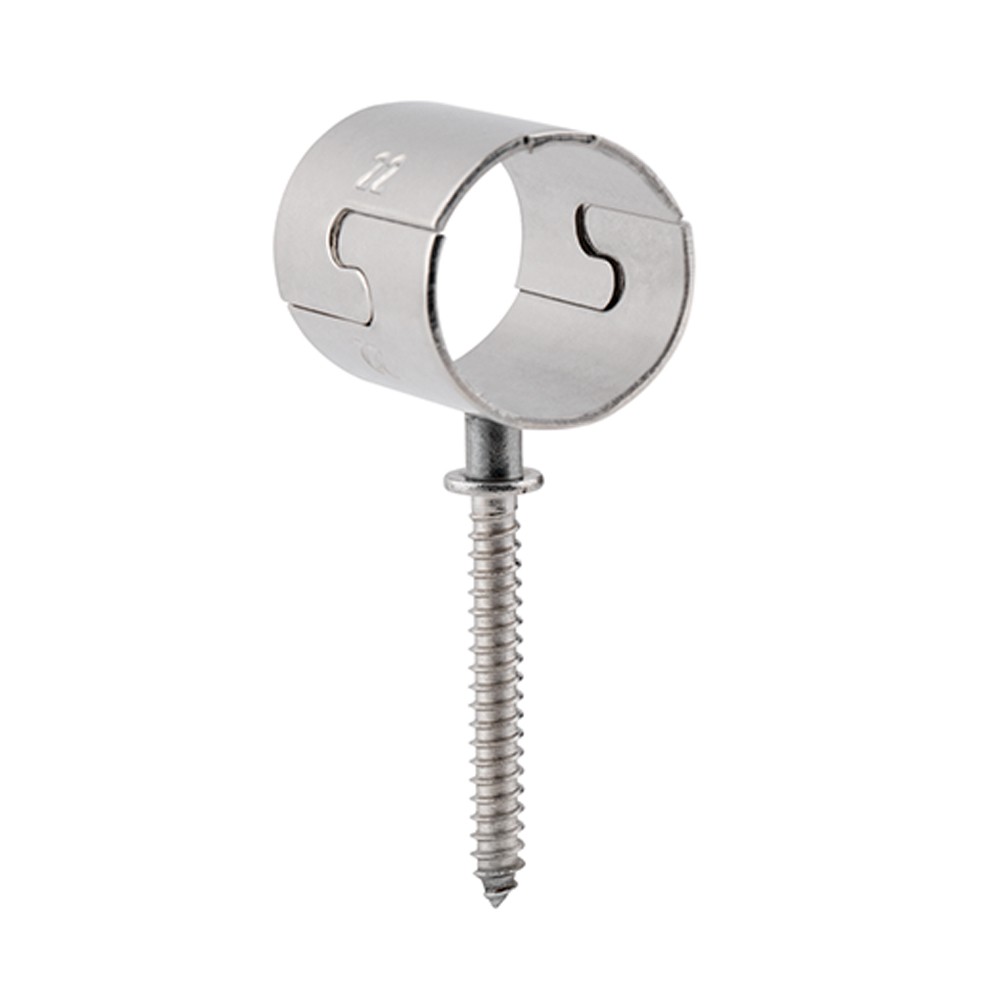 AB-ITS [CP] Abrazadera inoxidable Indextube. Simple